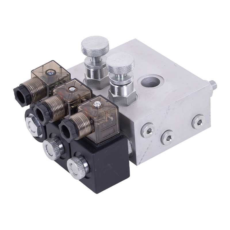 Hydraulikkventilgruppe for bakluke